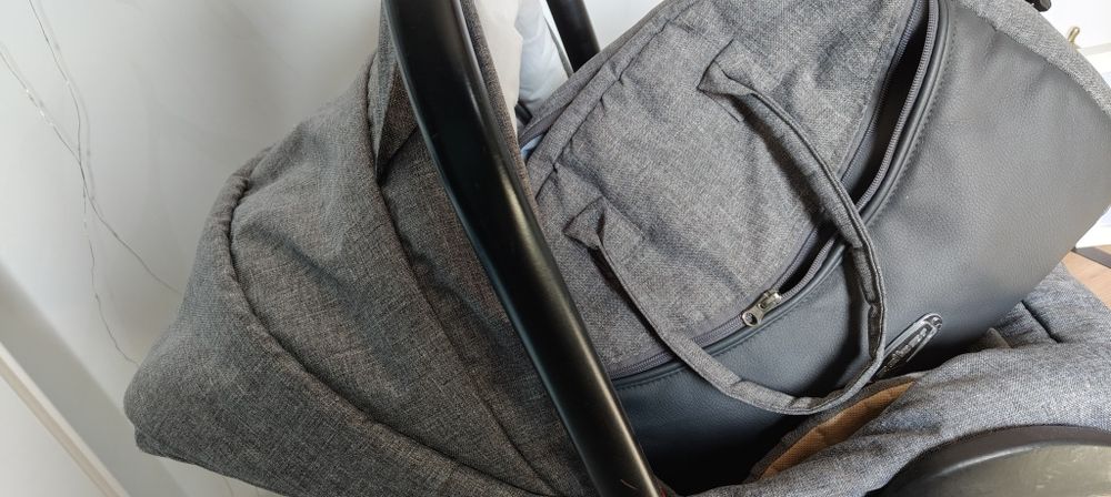 Wózek szary 3w1 Ottis