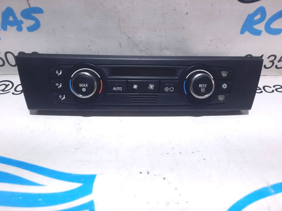 DISPLAY SOFAGEM COMANDO CHAUFFAGE AR CONDICIONADO AC CLIMATRONIC BMW SÉRIE 1 E81 A2C531430355 SERIE 1 E87 E82 E88 SERIE 3 E90 E91 E92 E93