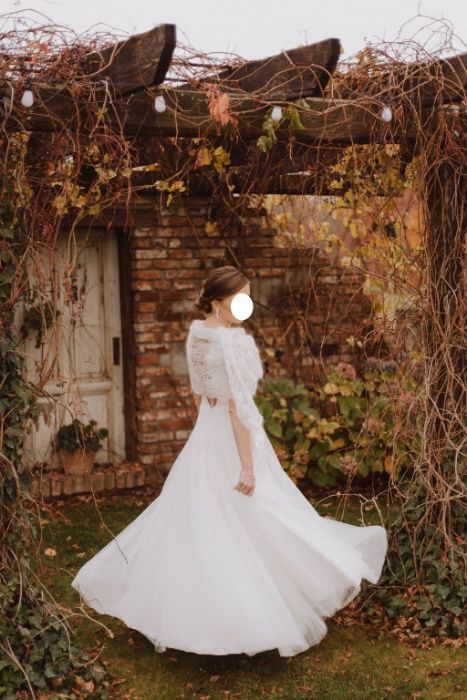 Suknia ślubna 36/38 + welon