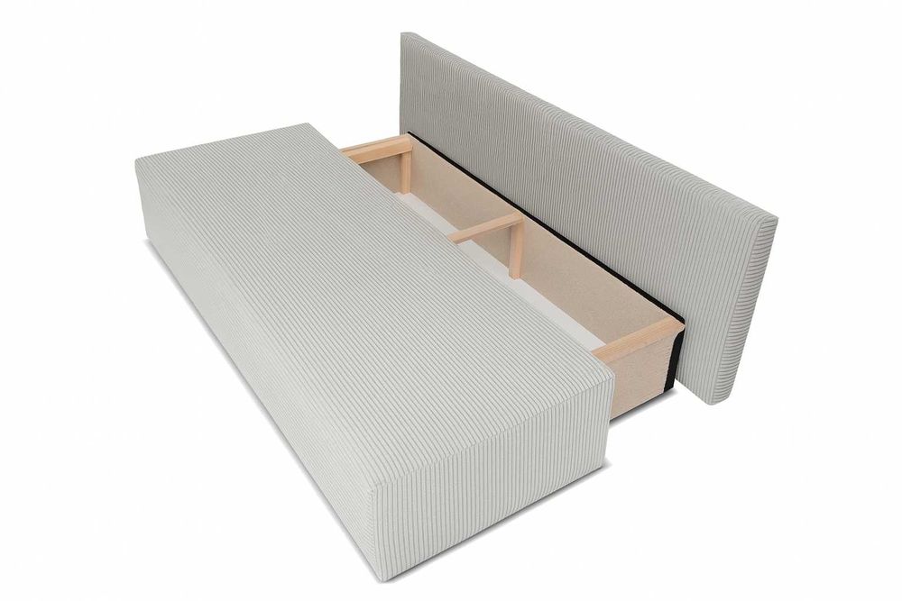 Kanapa sztruks tapicerowana mocna i łatwa w czyszczeniu Sofarozkładana