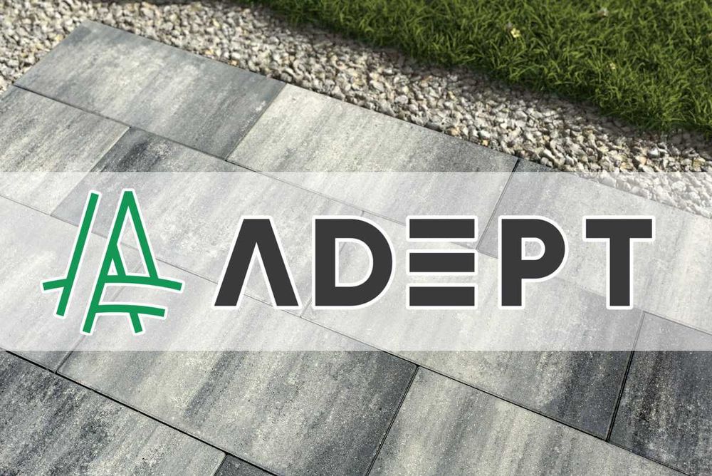 Płytka tarasowa Jadar Colorblend 60x30x4,5 kolor arktyczny kostka