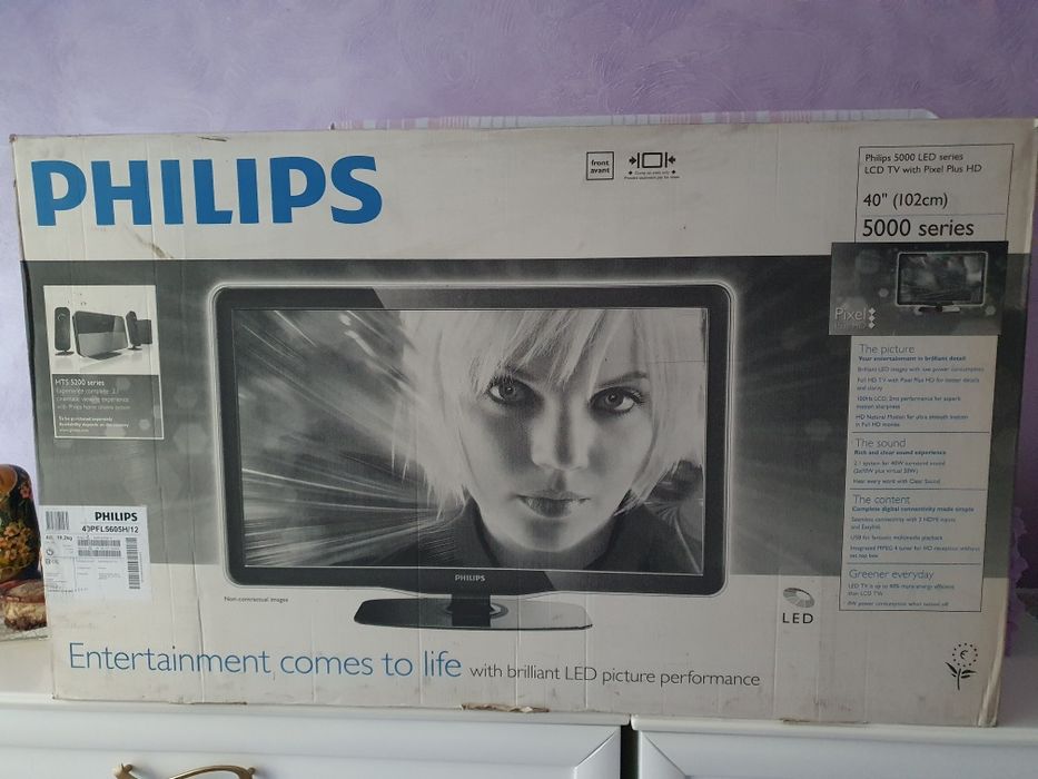 Телевизор PHILIPS 40PFL5605H/12