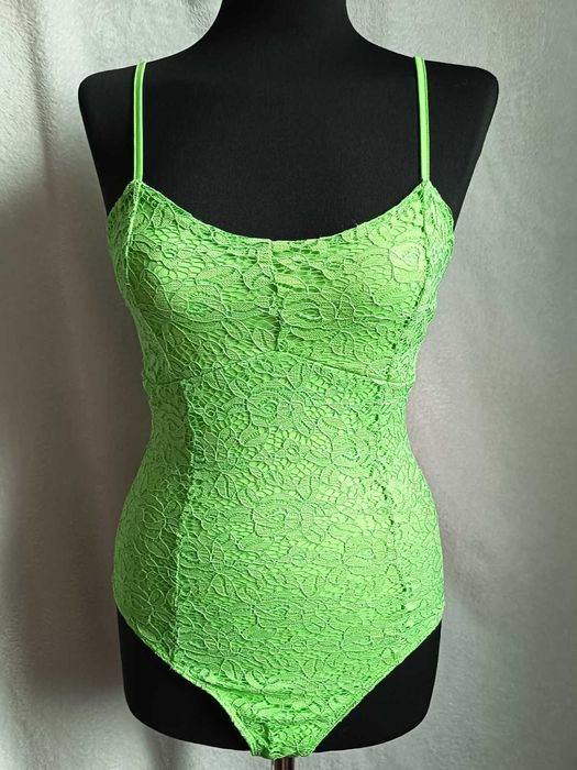 Koronkowe body neonowe XS / 34 / 6·Bardzo dobry·Bik Bok