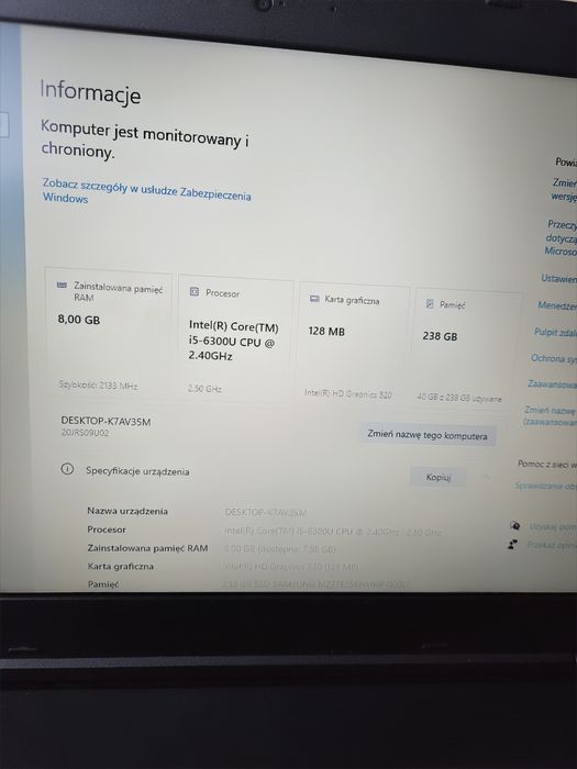 Laptop Lenovo Thinkpad L570