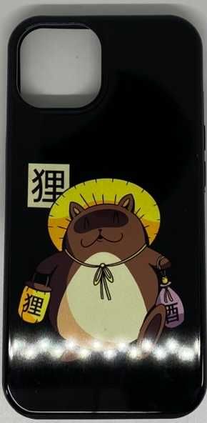 Etui do iPhone 12 Pro Max Japoński Tanuki Marten Dog