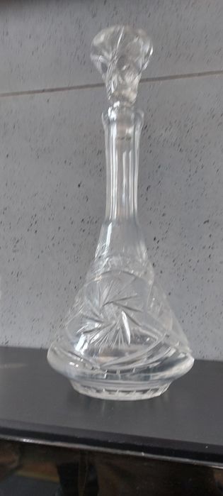 Kryształowa karafka Huta Zawiercie 39cm