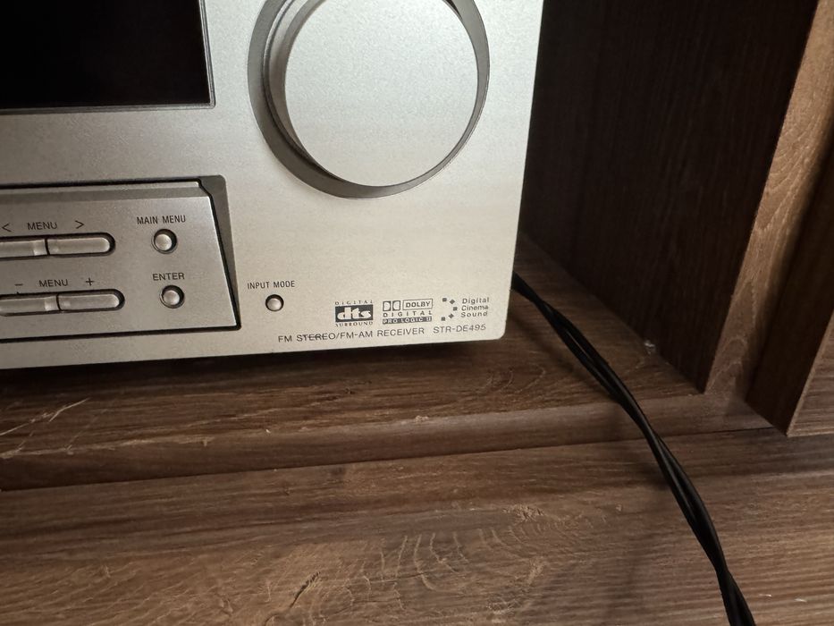 Amplituner Sony STR-DE495 - 5.1 - nowy pilot - po przeglądzie