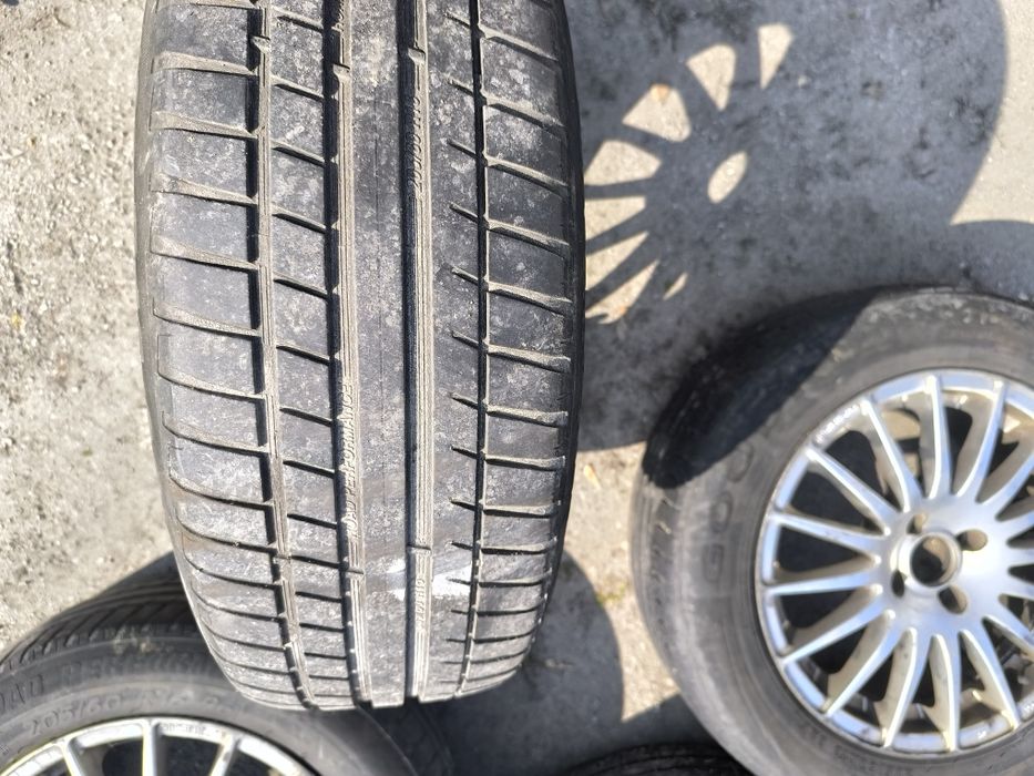 Alufelgi R16 4x100 205/60 letnie