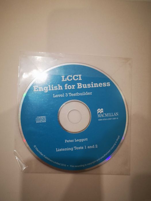 LCCI Level 3 testbuilder