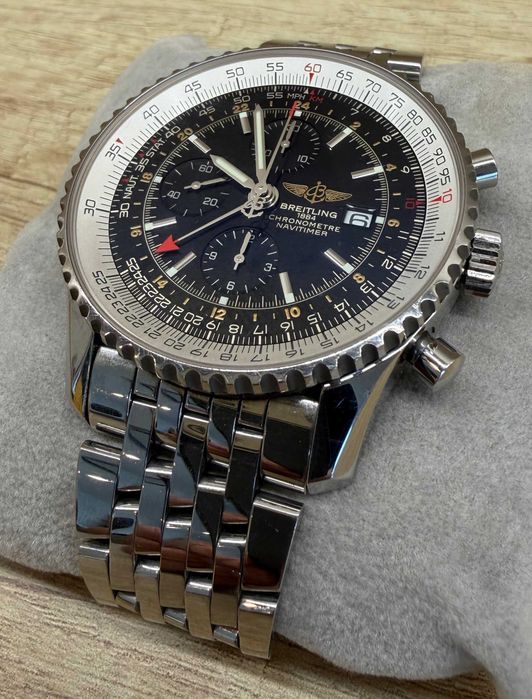 Relógio Breitling World GMT 46mm Full Set