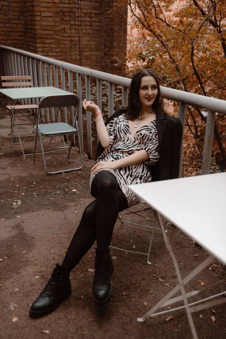 сукня манго з принтом зебри mango