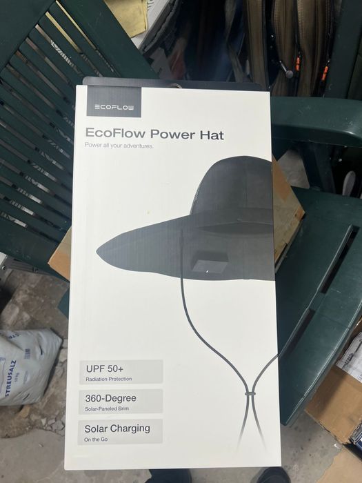 Новая EcoFlow Power Hat в наличии, бесплатная доставка!
