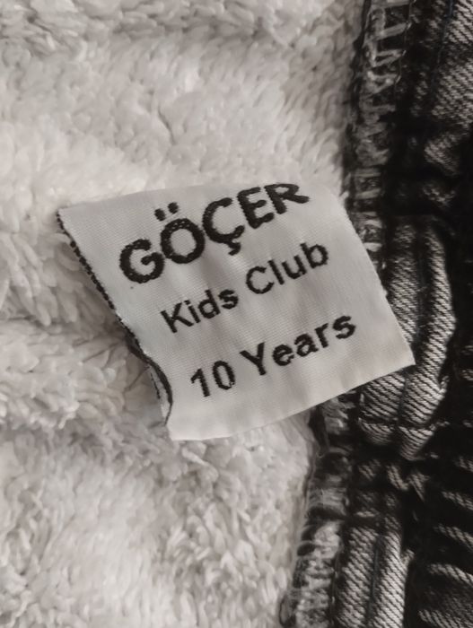 Зимові джинси на хлопчика приблизно 10 років