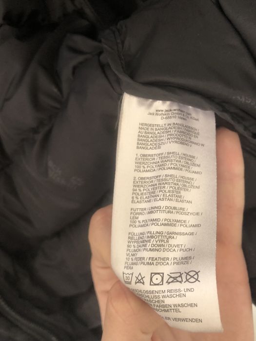 Пуховик Jack Wolfskin