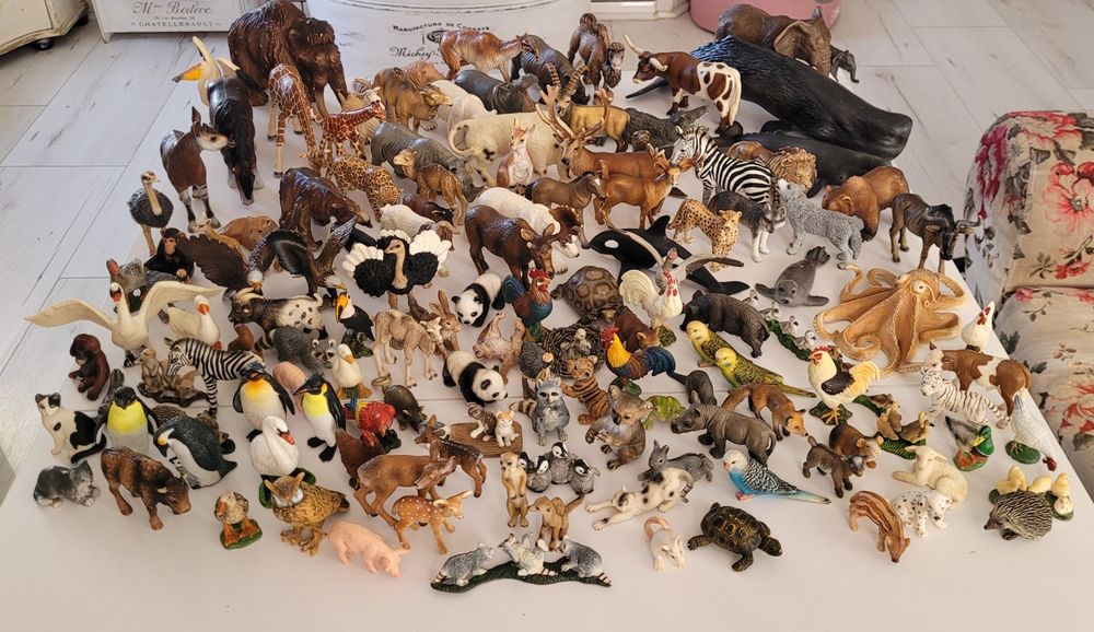 Kolekcja figurek zwierząt Schleich