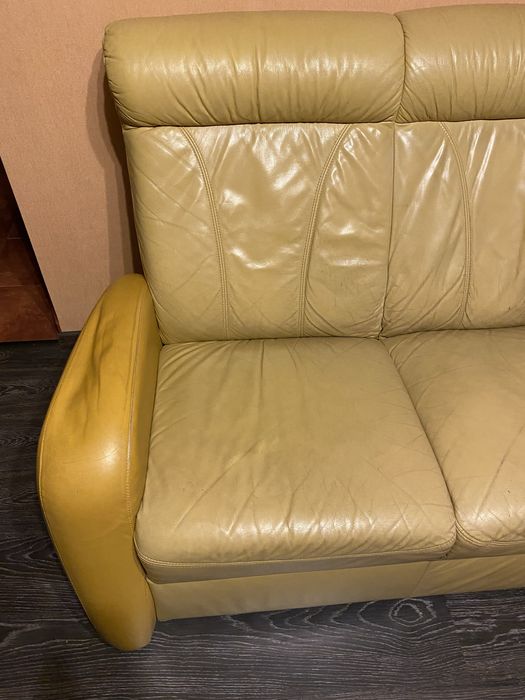 Кожаный диван продажа Чабаны