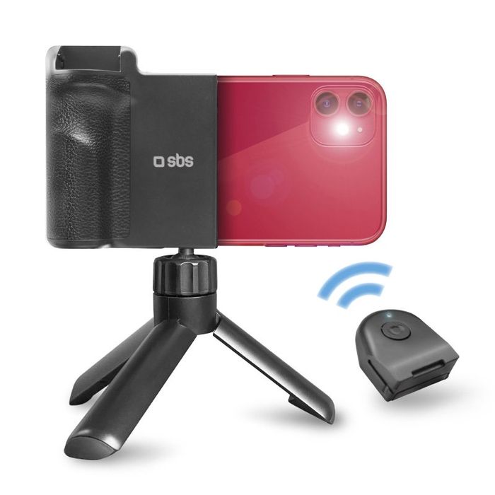 Bezprzewodowy zestaw do robienia zdjec do smartphona statyw grip