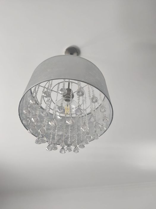Candeeiro tecto cristal