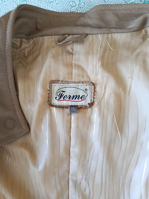 Продам кожаный плащ