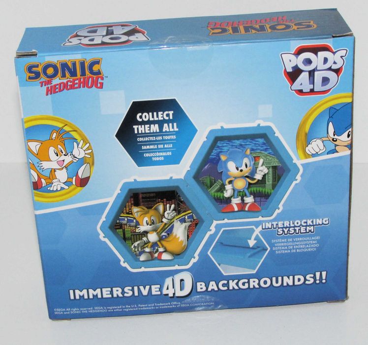 Sonic Pods4D Immersive Background, Novo e Selado