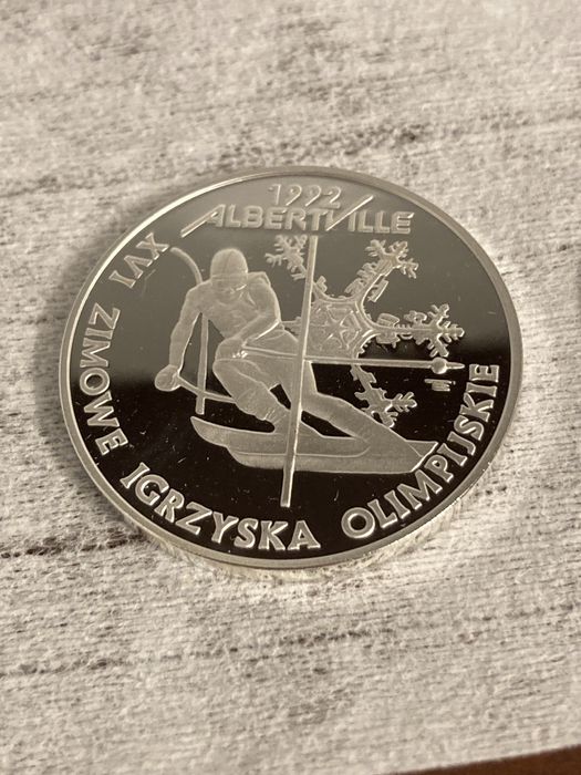 Monety srebrne 200000 zł 1991 r 1992 r