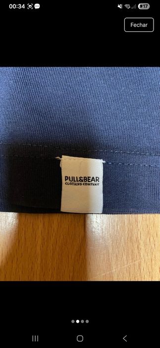 Camisa interior da pullbear,bom estado e antes de enviado será lavado