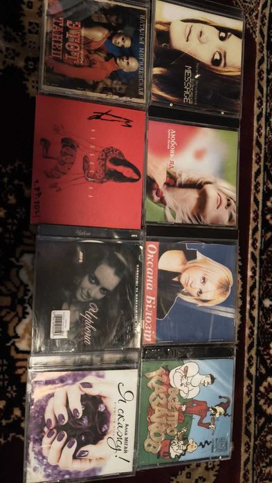 Диски Украинские  Mp3, cd