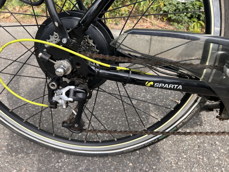 Rower elektryczny SPARTA ION GLS+ 36V z baterią w ramie /A