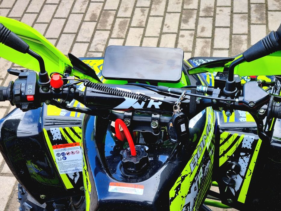 XTR Bombardier 125,Max opcja, Duże koła XL, Ledy,Raty,Dostawa Gratis