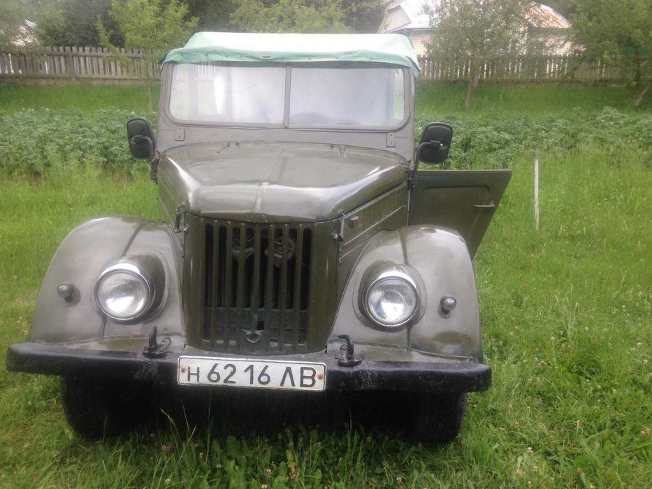 Газ 69 Рік випуску 1956. Двигун 2,4 бензин. Кузов і ходова в доброму стані.