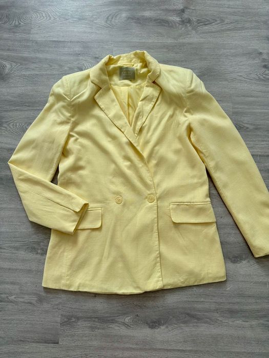 лимонний жіночий піджак New Yorker