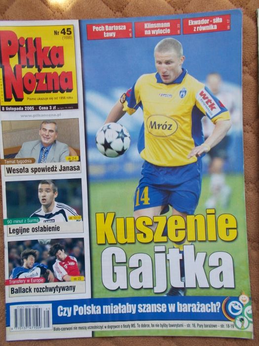 czasopisma sportowe cz.5