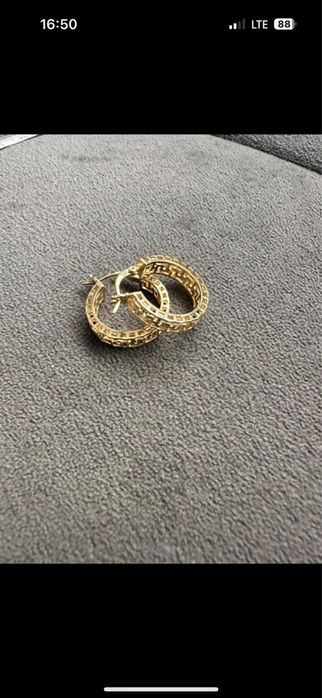 Kolczyki zlote 14 karat próba 585