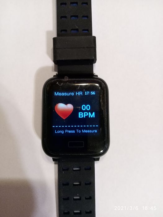 Смарт-часы, фитнес-браслет M20 измерение давления, пульс, шагометр