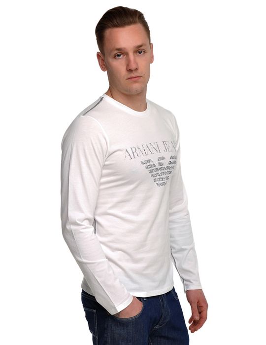 Легкая хлопковая кофта оригинал от armani джемпер италия