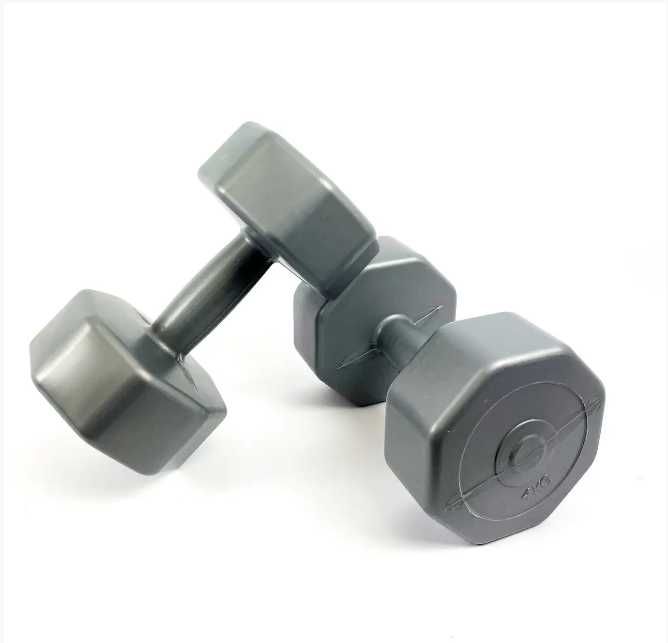 1-2-3-4кг Гантели пластиковые композитные для фитнеса, дома, спорта