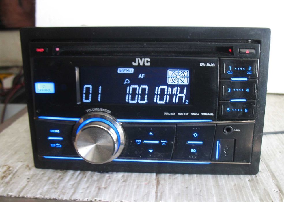 Radio 2din JVC KW-R400 usb aux 4x50w kompletne