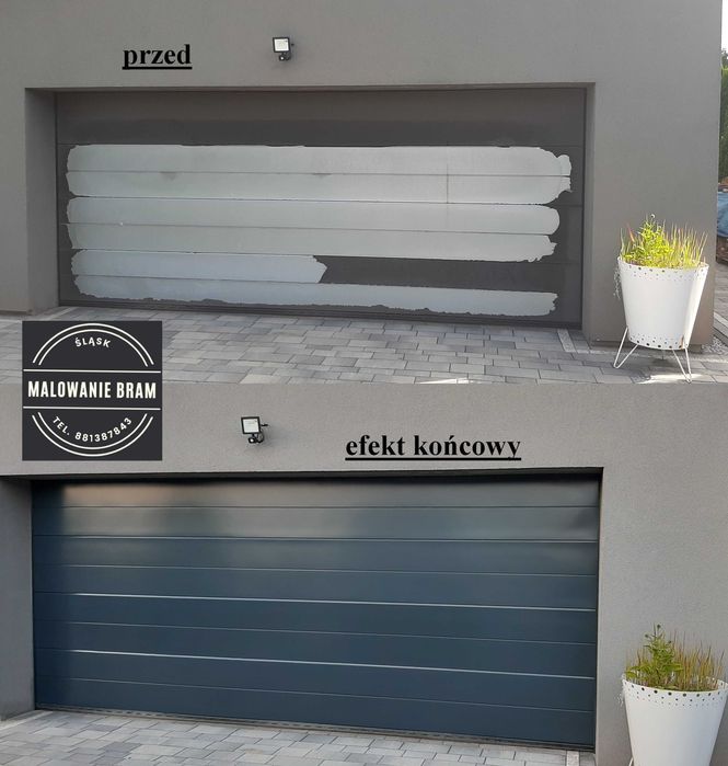 BRAMY garażowe NAPRAWA serwis MALOWANIE Wiśniowski Hormann przemysłowe