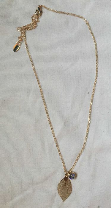 Naszyjnik zloty nowy