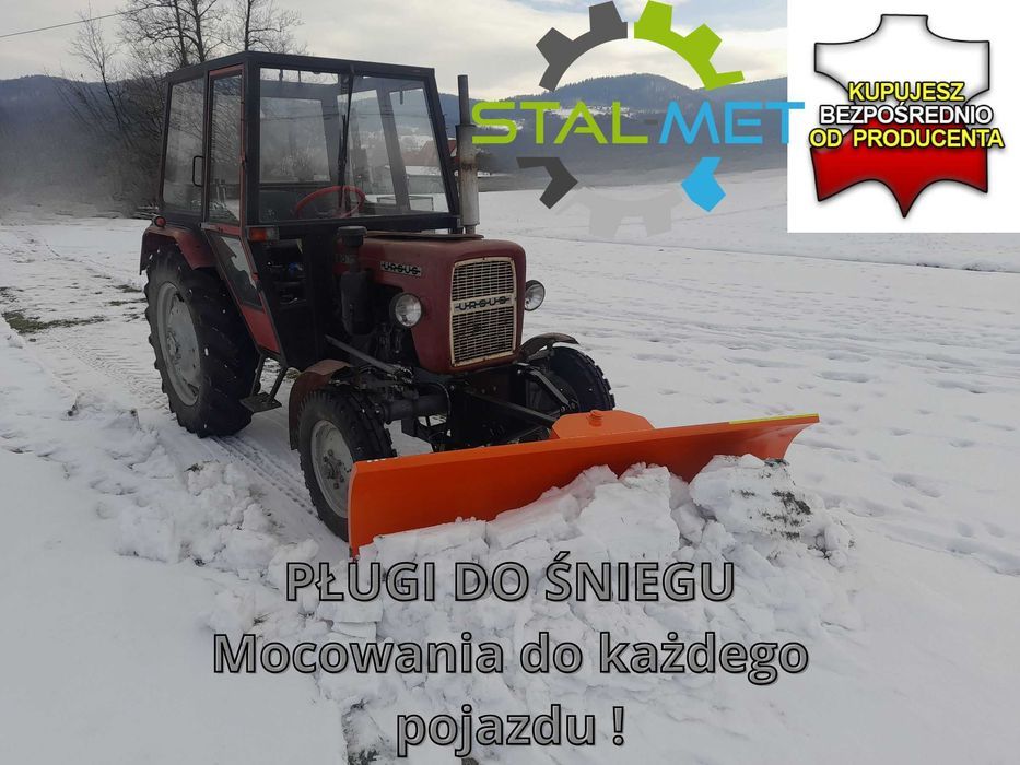 Pług do śniegu śnieżny ursus c 330 c 360 MF Zetor  SOLIS Lovol PROKMAR