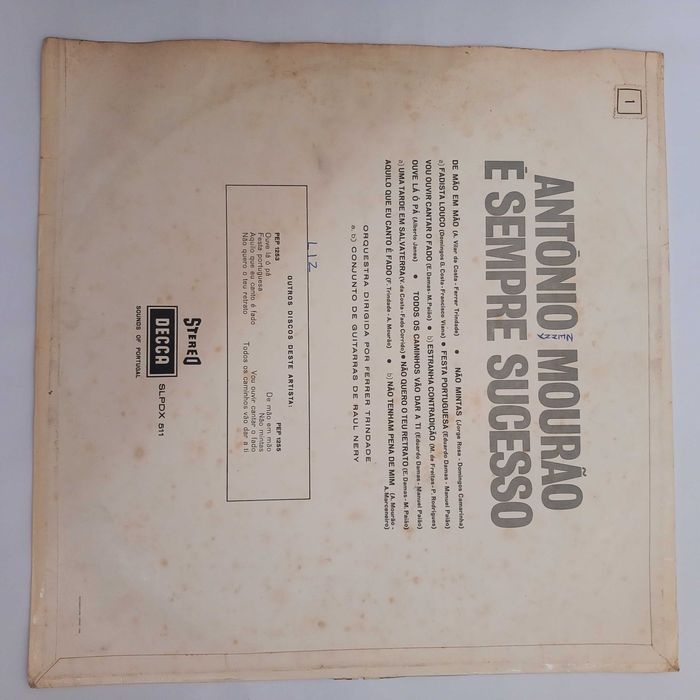 António Mourão É sempre sucesso