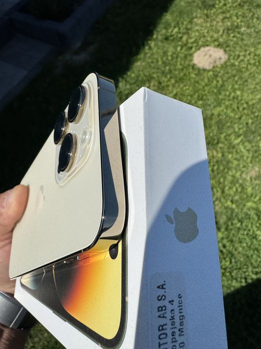 Iphone 14 pro 128gb zloty