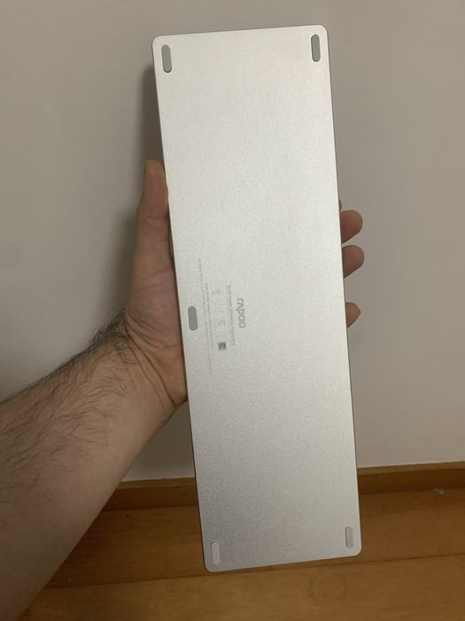 Teclado wireless branco Rapoo E9700M