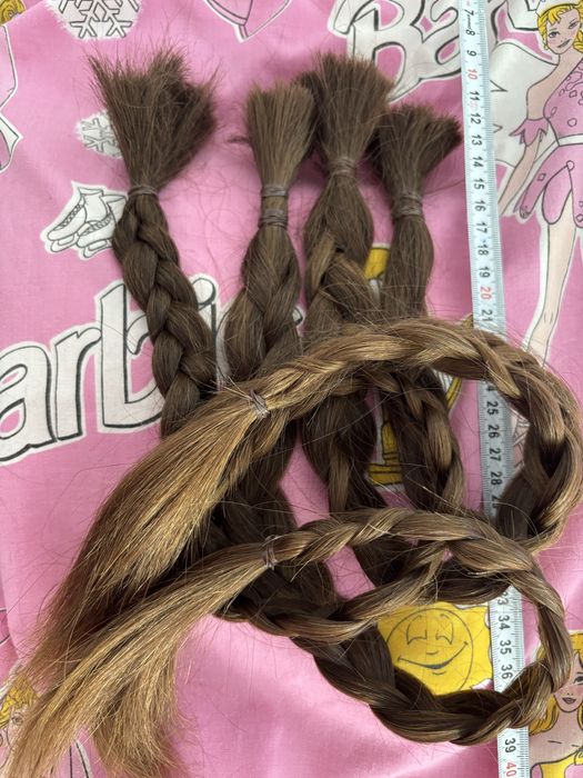 Wlosy dziewicze 165 gram 60 cm sciete z glowy