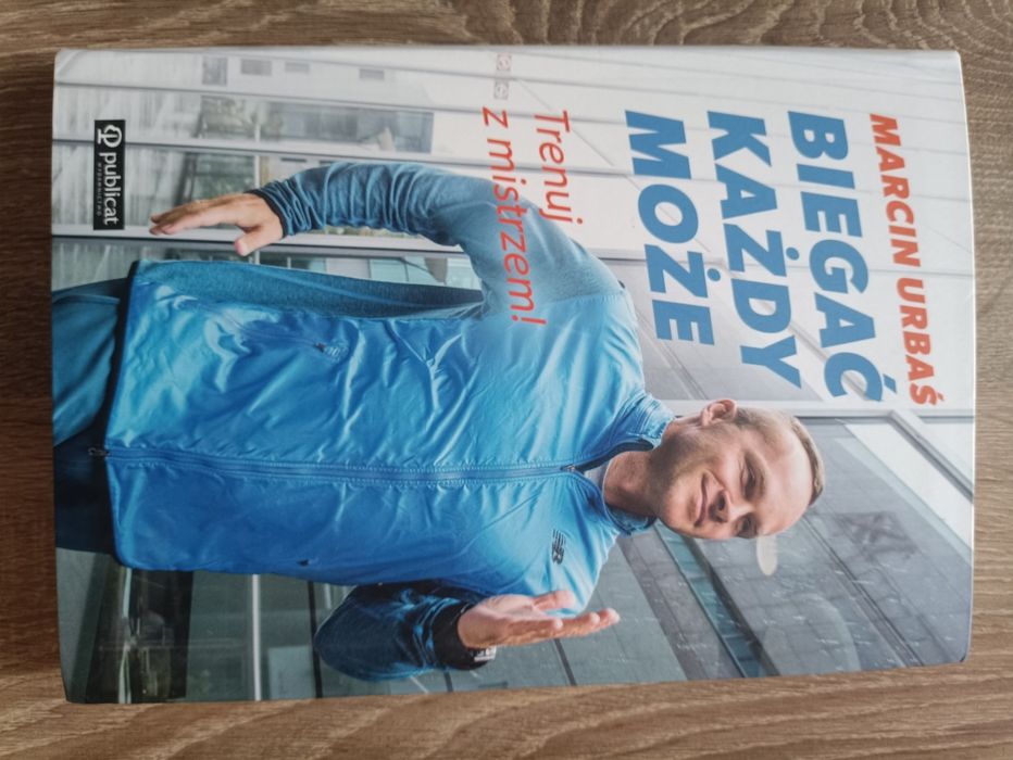 Książka Biegać każdy może. Trenuj z mistrzem! Marcin Urbaś