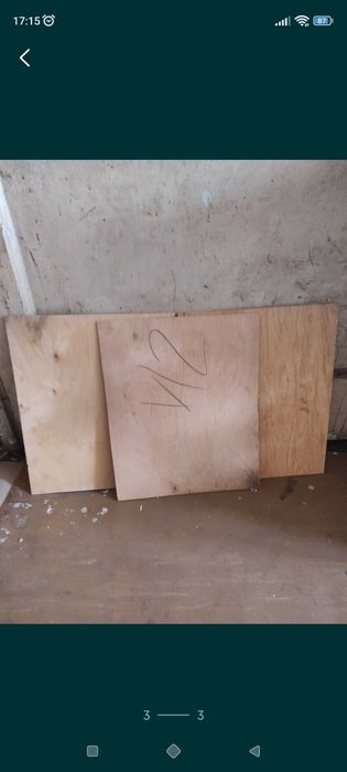 Продам  фанеру 4 мм