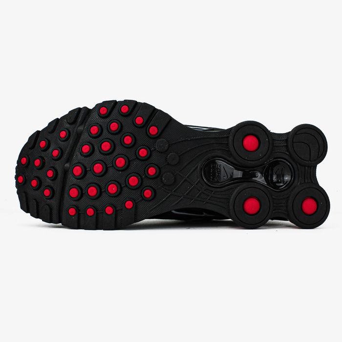 Чоловічі кросівки Supreme x Nike Shox Ride 2 SP "Black/Electric Red" Розміри 40-45