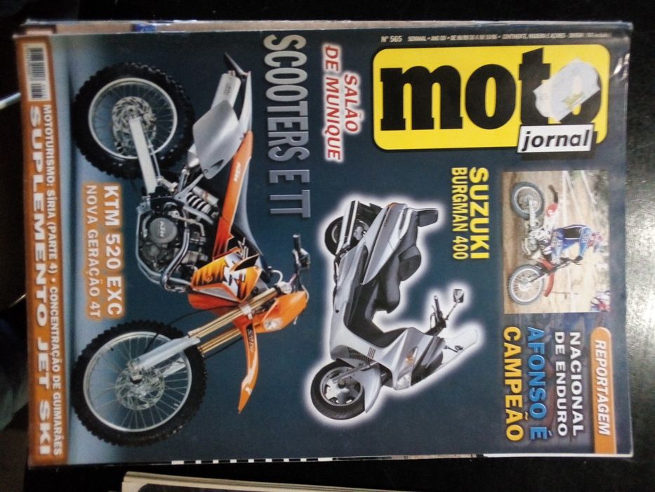 Revistas Moto Jornal
