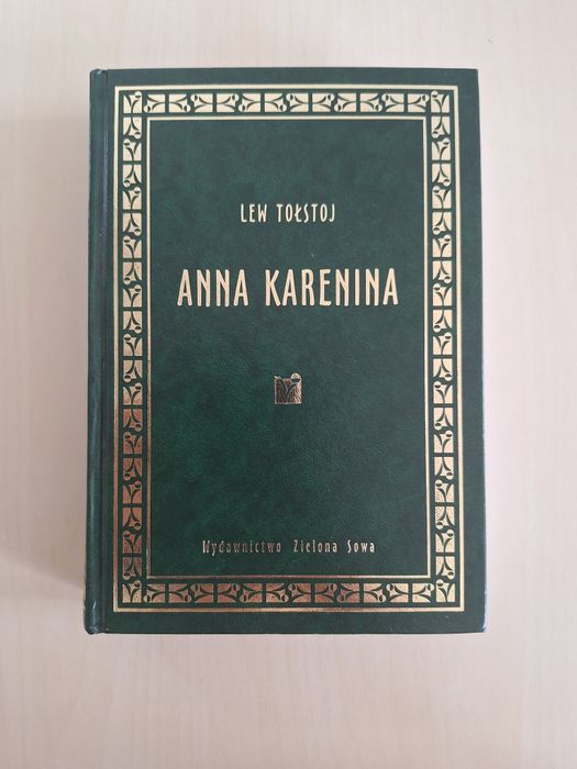 Lew Tołstoj Anna Karenina Zielona Sowa Złota Seria