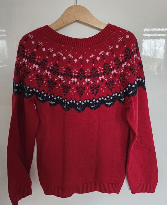 Kappahl Hampton Republic-sweterek Świąteczny dla chłopca r.134/140cm